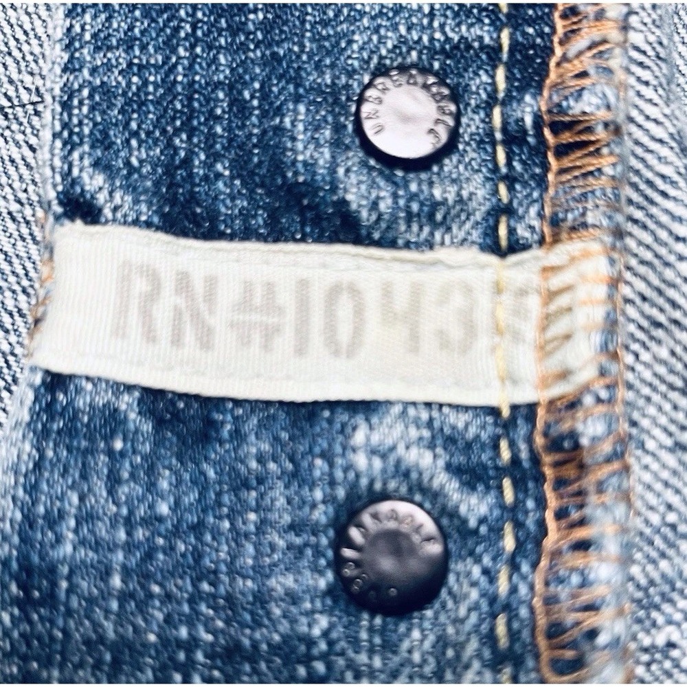 Vintage Zoo York Jeans Mens 36‎ X 32 Denim 5 Pocket Button Fly Skate Unbreakable